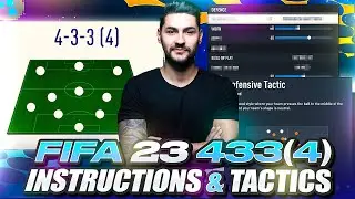 FIFA 23 BEST FORMATIONS 4-3-3 (4) CUSTOM TACTICS & INSTRUCTIONS TUTORIAL TO HELP YOU IMPROVE!!!!