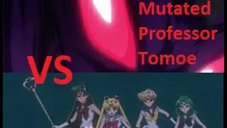Sailor Moon Crystal Season 3 Act. 35 - Sailor Moon vs Mutated Professor Tomoe HD