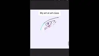 My art in Art class vs my art in Math class