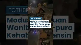 Viral Modus Kejahatan Emak-Emak Pura-pura Dorong Motor Kehabisan Bensin, Ngacir saat Diinterogasi