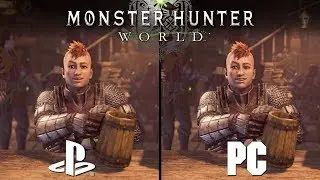 Monster Hunter World PC vs PS4 | Direct Comparison