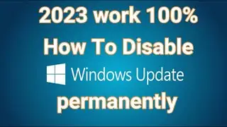 How To Disable Windows Update Permanently 2023 Work 100%