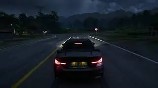 Forza with No Huds Night Drive Feels