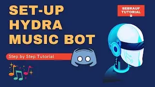 How to Set-up Hydra Music Bot to Discord 2020 - (Step by Step)