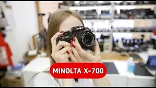 Пленочный фотоаппарат Minolta X-700 и его особенности.