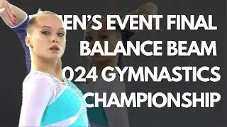 Women's Balance Beam. 2024 Russian Artistic Gymnastics Championship - Event Finals