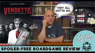 Masters of Crime: Vendetta - Spoiler Free Boardgame Review