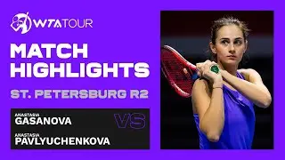 Anastasia Gasanova vs. Anastasia Pavlyuchenkova | 2021 St. Petersburg Round 2 | WTA Match Highlights