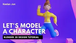 Blender Character Modeling Tutorial - Stylised Character Tutorial - Blender Tutorial