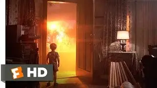 The UFOs Surround the House - Close Encounters of the Third Kind (3/8) Movie CLIP (1977) HD