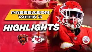 Top Plays: Bears vs Chiefs | NFL Preseason Week 3