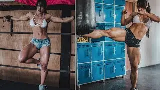FBB WORKOUT BODY TRANSFORMATION - GIRL HUGE LEGS  (JESSICA OLAYA)