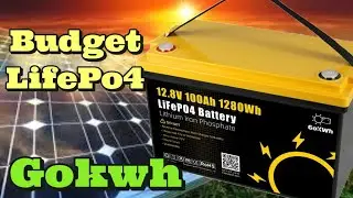 GOKWH 12.8v 100ah Lifepo4  Bluetooth Solar Battery - budget battery review