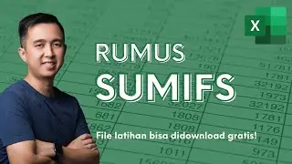 Cara Menjumlahkan Data dengan 2 Kriteria - Tutorial Rumus SUMIFS