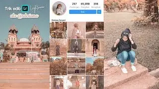 Cara edit foto  selebgram SDESIANAA dengan lightroom