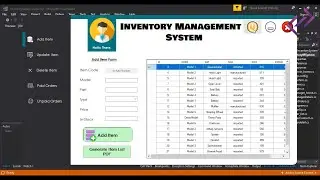 Inventory Management System Project in C# with Source Code - CodeAstro