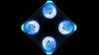 Earth Projection Hologram (Screen Down)
