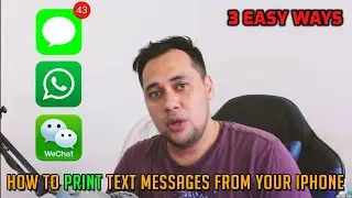 How to Print Text Messages from iPhone (3 Solutions Including a Free One)