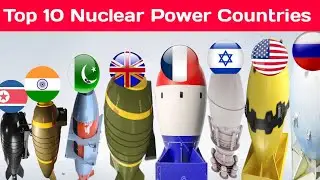 Top 10 Nuclear Power Countries in the world | Nuclear Power Countries 2021| Biggest Nuclear Bombs