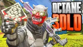 SOLO Octane INSANE 22 KILLS and 6,740 Damage Apex Legends Gameplay Season 21