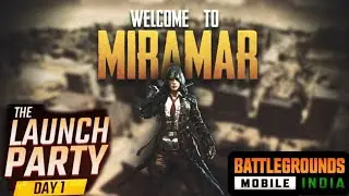 Battleground Mobile India  Miramar Map THE LAUNCH PARTY | Scout, Jonathan, Mortal, Snax, Dynamo