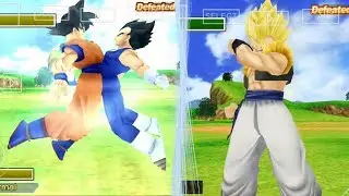 Dragonball Z Tenkaichi Tag Team GOKU AND VEGETA FUSION