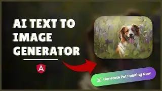 Build an AI Image Generator in Angular 17 Using the Clipdrop API || AI Text to Image Generator