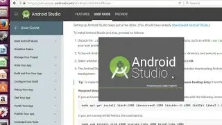 Install Android Studio on Ubuntu 16.04