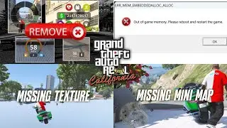 5Real x LA REVO 2.0: Remove All HUD, Fix Missing Texture, Missing Mini Map & Out of Game Memory