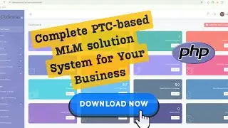 Creating a profitable online business with a PTC and MLM website