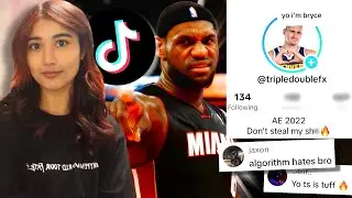 starting an NBA BASKETBALL TikTok editing account for ONE WEEK!