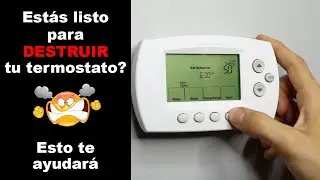 Cómo programar un termostato Honeywell