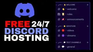 How to HOST your DISCORD BOT 24/7 for FREE