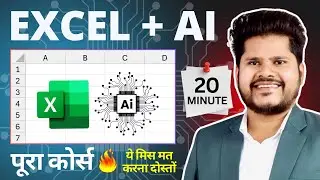 EXCEL + AI complete tutorial for beginners ! Real Use of ChatGPT AI in excel