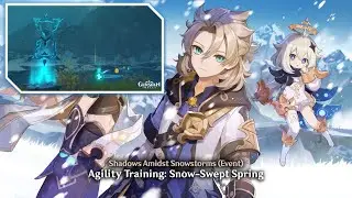 Genshin Impact - Shadows Amidst Snowstorms (Event) - Agility Training: Snow-Swept Spring