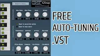 G Snap Tutorial - How to Get AutoTune Effect without using Antares Autotune FOR FREE