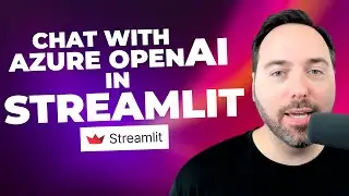 Chat with Azure OpenAI in Streamlit