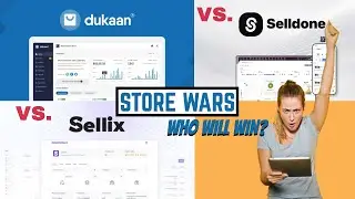 Storefront ecommerce website VS with Dukaan, Selldone, and Sellix