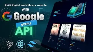 Build a Responsive Book Library Website | React.js & Tailwind CSS | Google Books API