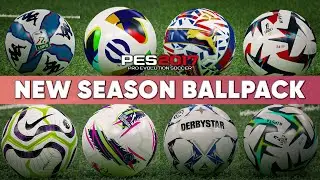 PES 2017 New Season Ball Pack 2024/2025 | V3 Update