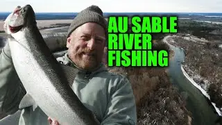 Epic Steelhead Fishing on Michigan's Au Sable River | Fisherman's Digest