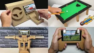 4 INCRÍVEIS JOGOS DE PAPELÃO QUE VOCÊ PODE FAZER EM CASA