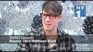 DMB on NY1 News, IK AmpliTube iRig Interview with Stefan Lessard & Erik Porter from Citi Field