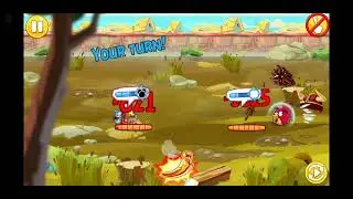 Angry Birds Epic - Self Destruct vs Angry Bird (Defeated in 3 turns / 8 Seconds)