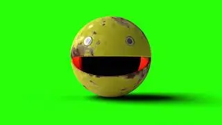 Pacman green screen effect 