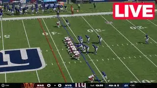 NFL LIVE🔴 Washington Commanders vs. New York Giants | Week 9 Full Game - 2024 NFL 25 EN VIVO