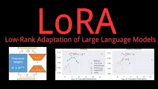 LoRA Tutorial : Low-Rank Adaptation of Large Language Models #lora