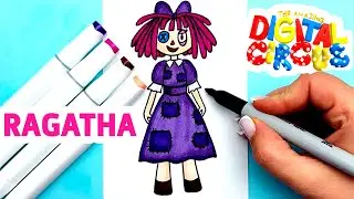 How to Draw RAGATA (Amazing Digital Circus) | Yulka Art Drawings