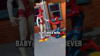 Spider-Man cheats on MJ 😂😱 Marvel Stop Motion 