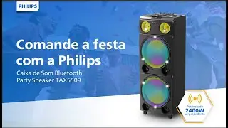 Caixa de Som Bluetooth Party Speaker TAX5509 PHILIPS